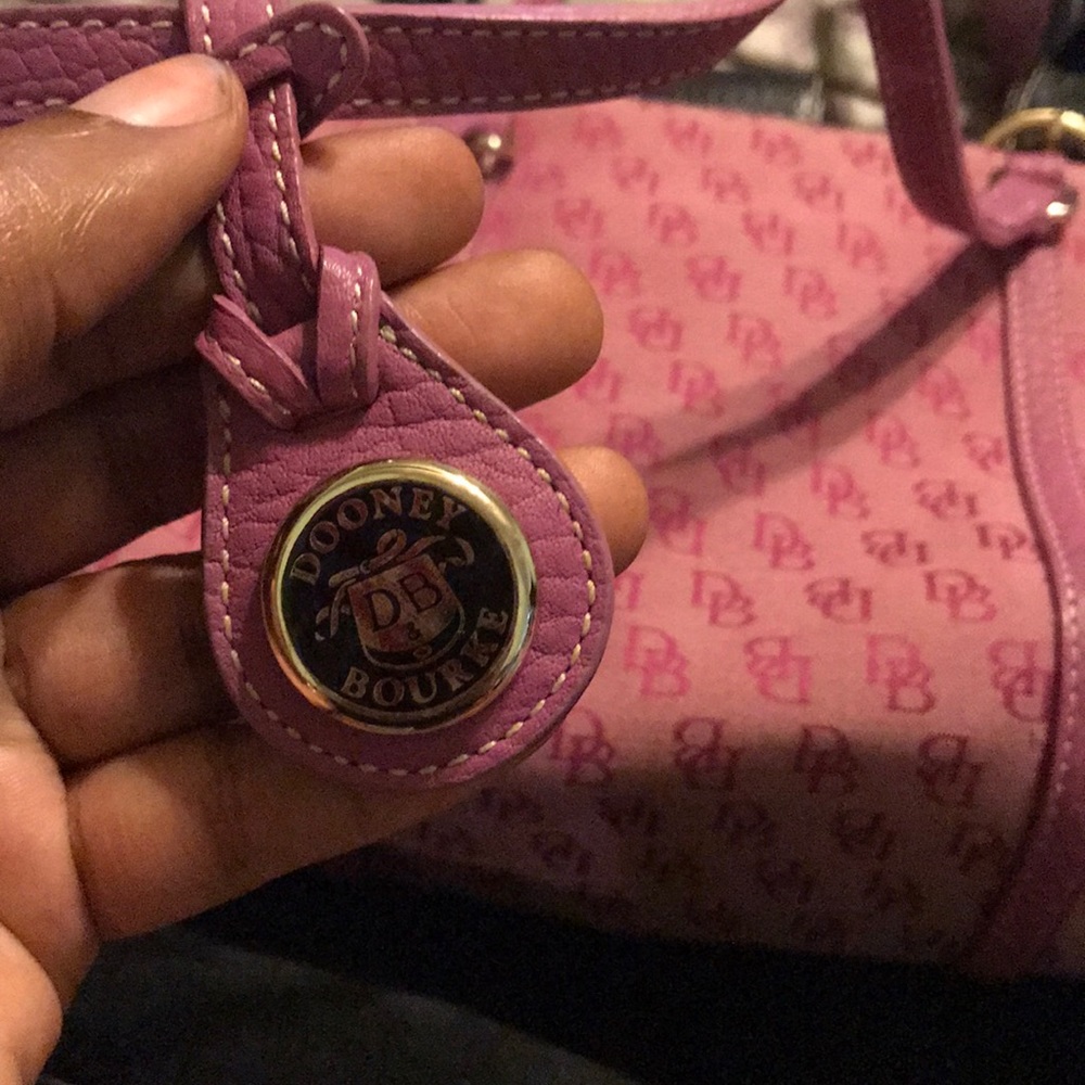 Pink Dooney and bourke